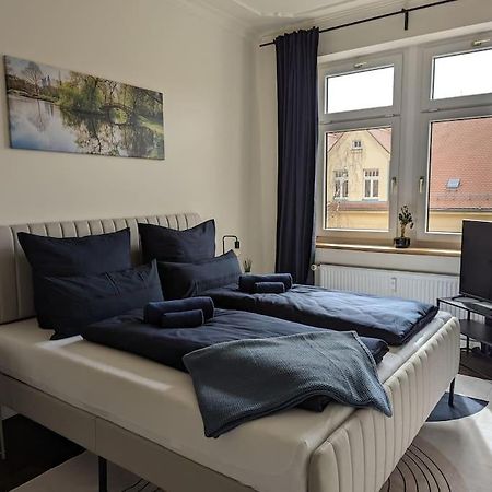 Vilipa-Apartments No.5 I Baumwollspinnerei I Kunstkraftwerk - 75M² I Balkon I Smart-Tv I Bad Mit Fussbodenheizung Leipzig Bagian luar foto