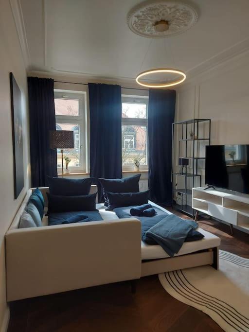 Vilipa-Apartments No.5 I Baumwollspinnerei I Kunstkraftwerk - 75M² I Balkon I Smart-Tv I Bad Mit Fussbodenheizung Leipzig Bagian luar foto